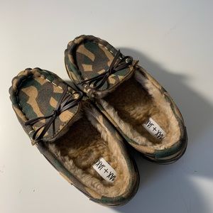 Max + Jake Camo Slippers